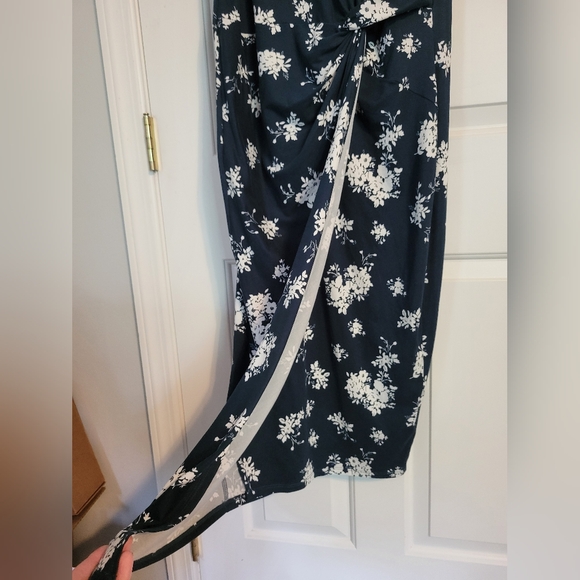 Nine BrittonAbigail Brushed Knit Fitted Midi Dress XL - Picture 7 of 8